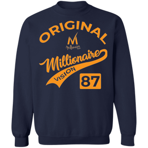 Derby Logo Sweatshirt - Navy/Orange