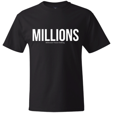 Millions T-Shirt - Black