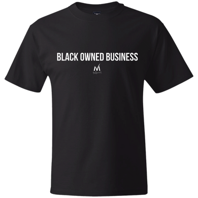 Black Owned Business T-Shirt - Black