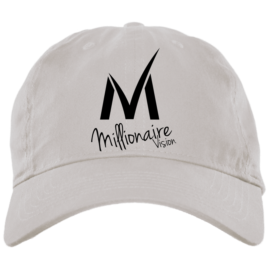 Millionaire Vision Dad Hat - White