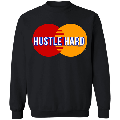 Hustle Hard Sweater - Black