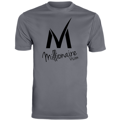 Millionaire Vision T-Shirt - Smoke Gray/Black