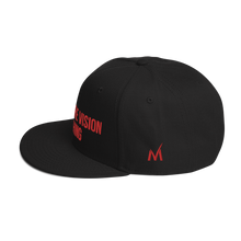 Load image into Gallery viewer, MVC Snapback Hat - Black/Red