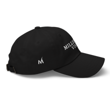 Load image into Gallery viewer, Millionaire Vision Print Dad Hat - Black