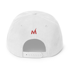 Load image into Gallery viewer, Signature Snapback - White/Red