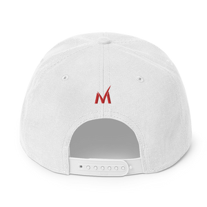 Signature Snapback - White/Red