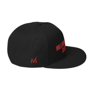 MVC Snapback Hat - Black/Red