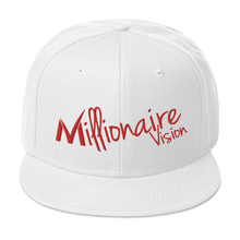 Load image into Gallery viewer, Signature Snapback - White/Red