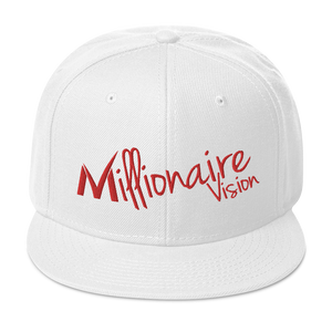 Signature Snapback - White/Red