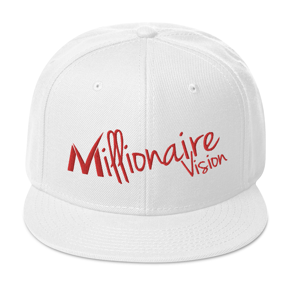 Signature Snapback - White/Red