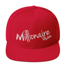 Load image into Gallery viewer, Signature Snapback - Solid Red/White