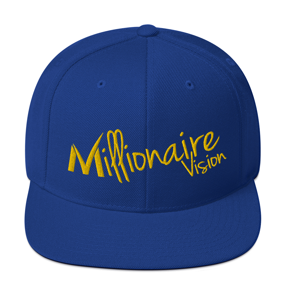 Signature Snapback - Royal/Gold