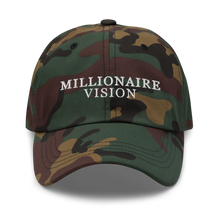 Load image into Gallery viewer, Millionaire Vision Print Dad Hat - Camo